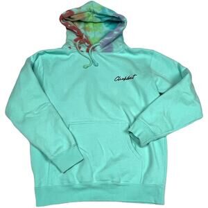 Clickbait David Dobrik‎ Fanjoy Sweatshirt Mint Green Tie Dye Pullover Unisex S
